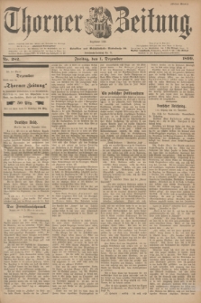 Thorner Zeitung : Begründet 1760. 1899, Nr. 282 (1 Dezember) - Erstes Blatt