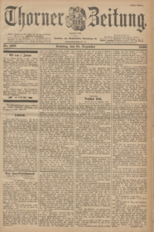 Thorner Zeitung : Begründet 1760. 1899, Nr. 306 (31 Dezember) - Erstes Blatt