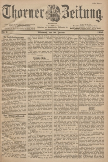 Thorner Zeitung : Begründet 1760. 1900, Nr. 7 (10 Januar) - Erstes Blatt