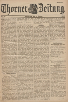 Thorner Zeitung. 1900, Nr. 8 (11 Januar) - Zweites Blatt