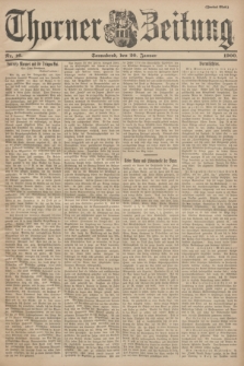 Thorner Zeitung. 1900, Nr. 16 (20 Januar) - Zweites Blatt