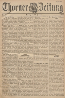 Thorner Zeitung. 1900, Nr. 18 (23 Januar) - Zweites Blatt
