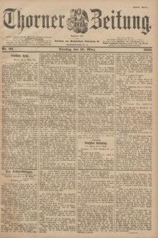 Thorner Zeitung : Begründet 1760. 1900, Nr. 66 (20 März) - Erstes Blatt