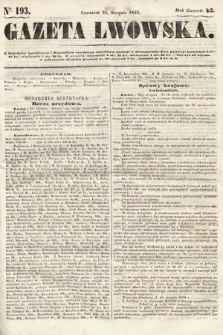 Gazeta Lwowska. 1853, nr 193
