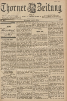 Thorner Zeitung : Begründet 1760. 1900, Nr. 124 (30 Mai) - Erstes Blatt