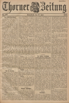 Thorner Zeitung. 1900, Nr. 138 (16 Juni) - Zweites Blatt