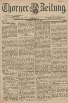 Thorner Zeitung : Begründet 1760. 1900, Nr. 162 (14 Juli) - Erstes Blatt