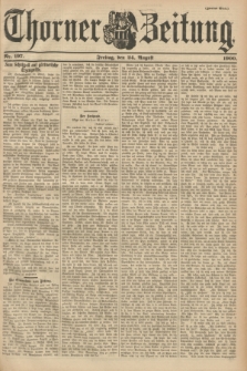 Thorner Zeitung. 1900, Nr. 197 (24 August) - Zweites Blatt