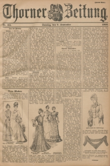 Thorner Zeitung. 1900, Nr. 211 (9 September) - Zweites Blatt