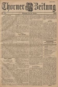 Thorner Zeitung. 1900, Nr. 237 (10 Oktober) - Zweites Blatt