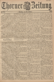 Thorner Zeitung : Begründet 1760. 1900, Nr. 254 (30 Oktober) - Drittes Blatt