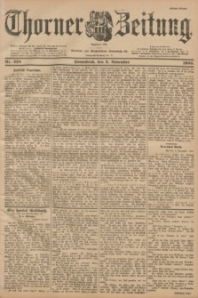 Thorner Zeitung : Begründet 1760. 1900, Nr. 258 (3 November) - Erstes Blatt