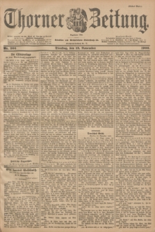 Thorner Zeitung : Begründet 1760. 1900, Nr. 266 (13 November) - Erstes Blatt