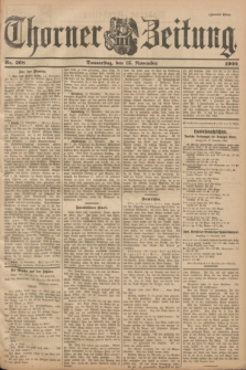 Thorner Zeitung. 1900, Nr. 268 (15 November) - Zweites Blatt