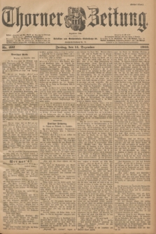 Thorner Zeitung : Begründet 1760. 1900, Nr. 292 (14 Dezember) - Erstes Blatt