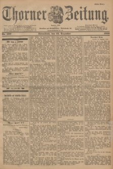 Thorner Zeitung : Begründet 1760. 1900, Nr. 299 (22 Dezember) - Erstes Blatt