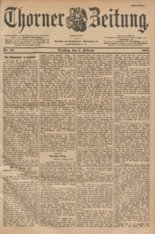 Thorner Zeitung : Begründet 1760. 1901, Nr. 30 (5 Februar) - Erstes Blatt