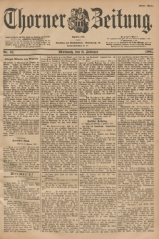 Thorner Zeitung : Begründet 1760. 1901, Nr. 31 (6 Februar) - Erstes Blatt