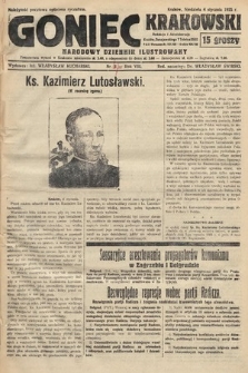 Goniec Krakowski. 1925, nr 4