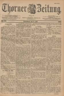 Thorner Zeitung : Begründet 1760. 1901, Nr. 156 (6 Juli) - Erstes Blatt