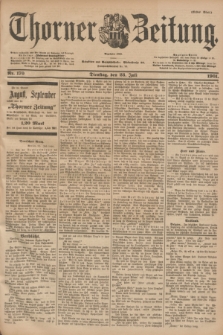 Thorner Zeitung : Begründet 1760. 1901, Nr. 170 (23 Juli) - Erstes Blatt