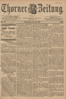 Thorner Zeitung : Begründet 1760. 1901, Nr. 174 (27 Juli) - Erstes Blatt