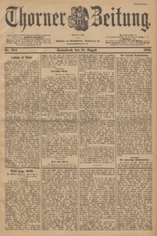 Thorner Zeitung : Begründet 1760. 1901, Nr. 204 (31 August) - Erstes Blatt + dod.