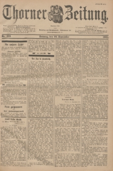 Thorner Zeitung : Begründet 1760. 1901, Nr. 223 (22 September) - Erstes Blatt
