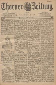 Thorner Zeitung : Begründet 1760. 1901, Nr. 229 (29 September) - Erstes Blatt