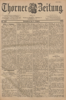 Thorner Zeitung : Begründet 1760. 1901, Nr. 234 (5 Oktober) - Erstes Blatt