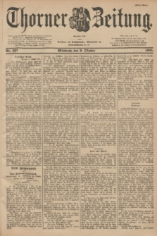 Thorner Zeitung : Begründet 1760. 1901, Nr. 237 (9 Oktober) - Erstes Blatt