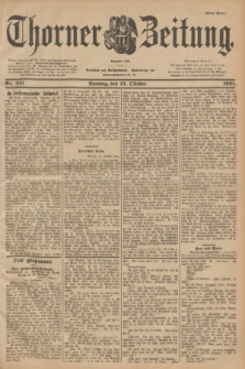 Thorner Zeitung : Begründet 1760. 1901, Nr. 241 (13 Oktober) - Erstes Blatt