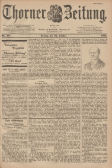 Thorner Zeitung : Begründet 1760. 1901, Nr. 251 (25 Oktober) - Erstes Blatt