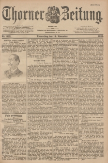Thorner Zeitung : Begründet 1760. 1901, Nr. 268 (14 November) - Erstes Blatt