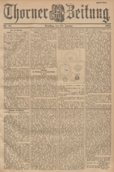 Thorner Zeitung. 1901, Nr. 24 (29 Januar) - Zweites Blatt
