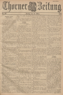 Thorner Zeitung. 1901, Nr. 63 (15 März) - Zweites Blatt