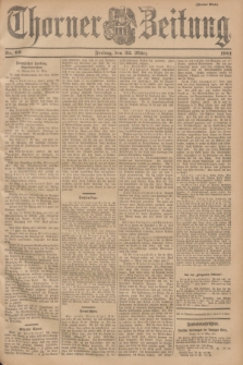 Thorner Zeitung. 1901, Nr. 69 (22 März) - Zweites Blatt