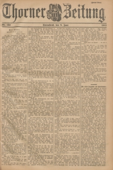 Thorner Zeitung. 1901, Nr. 132 (8 Juni) - Zweites Blatt
