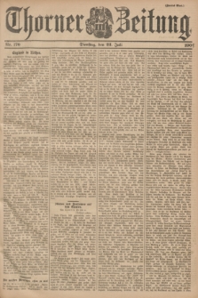Thorner Zeitung. 1901, Nr. 170 (23 Juli) - Zweites Blatt