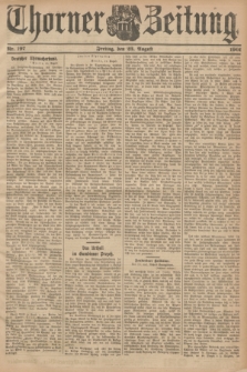 Thorner Zeitung. 1901, Nr. 197 (23 August) - Zweites Blatt
