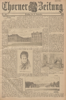 Thorner Zeitung. 1901, Nr. 218 (17 September) - Zweites Blatt