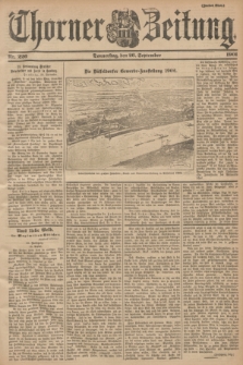Thorner Zeitung. 1901, Nr. 226 (26 September) - Zweites Blatt