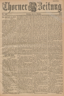 Thorner Zeitung. 1901, Nr. 239 (11 Oktober) - Zweites Blatt