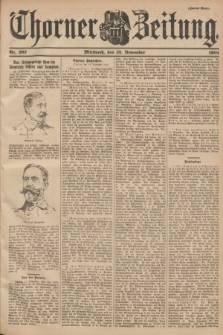 Thorner Zeitung. 1901, Nr. 267 (13 November) - Zweites Blatt