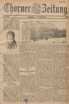 Thorner Zeitung. 1901, Nr. 305 (31 Dezember) - Zweites Blatt