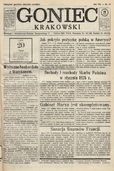 Goniec Krakowski. 1925, nr 42