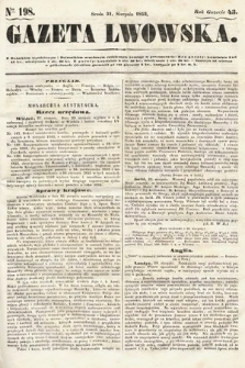 Gazeta Lwowska. 1853, nr 198