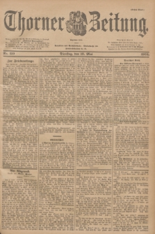 Thorner Zeitung : Begründet 1760. 1902, Nr. 110 (13 Mai) - Erstes Blatt