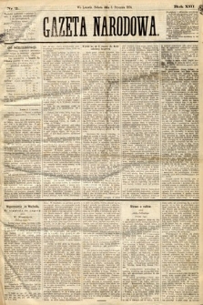 Gazeta Narodowa. 1874, nr 2