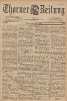 Thorner Zeitung : Begründet 1760. 1902, Nr. 123 (29 Mai) - Erstes Blatt